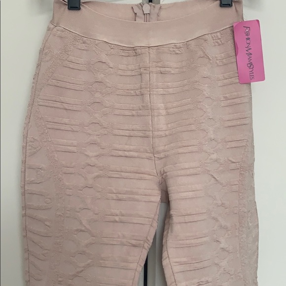 NWT Celeb Sexy 2-PC Nude Bandage Set - Picture 10 of 11